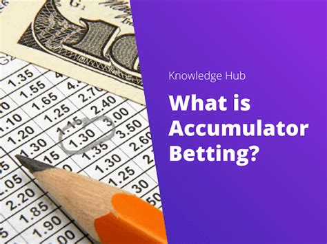 acca meaning betting|Everything you need to know about Accumulator Betting .